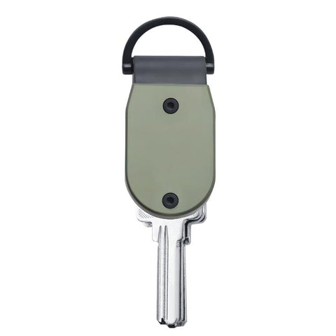 Aluminum Key Organizer Mini Key Holder for 2-6 Keys Compact Design Saves Pocket Space