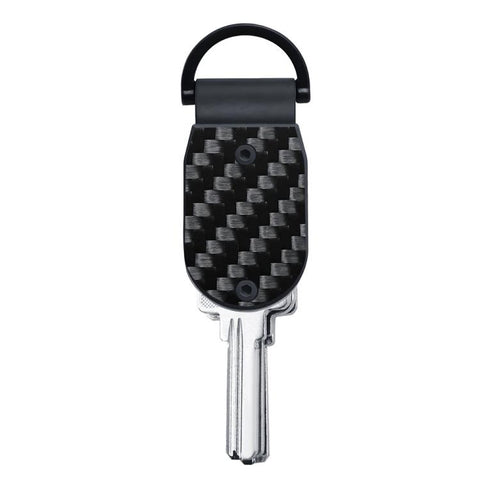 Aluminum Key Organizer Mini Key Holder for 2-6 Keys Compact Design Saves Pocket Space