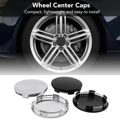 4pcs /Set 65mm Outer Diameter Blank Modified Wheel Hub Center Caps