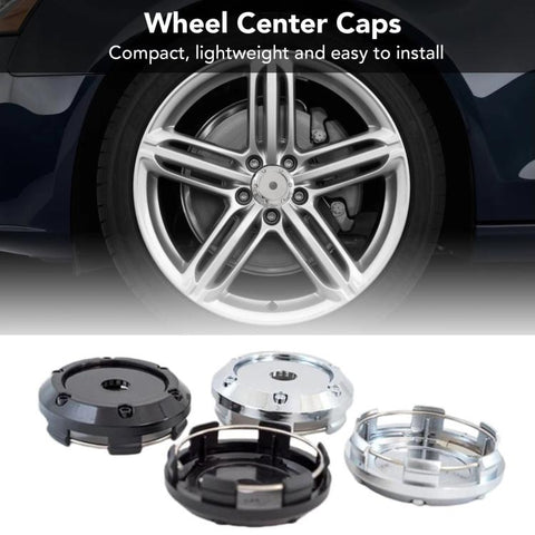 4pcs /Set 66mm Outer Diameter Blank Modified Wheel Hub Center Caps