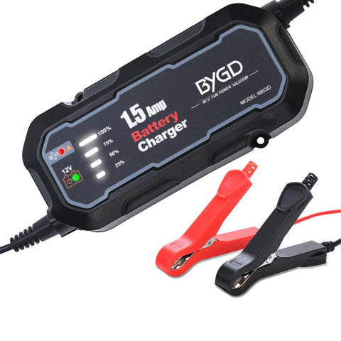 BYGD 1.5A 100V-240V Smart Battery Charger For Electric Scooters, US Plug, EU Plug