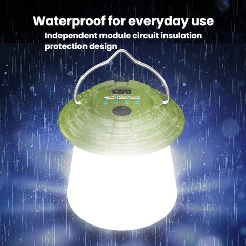 SMILING SHARK LY-8339 Outdoor Rechargeable Camping Light Hanging Lamp For Stall Night Market Emergency