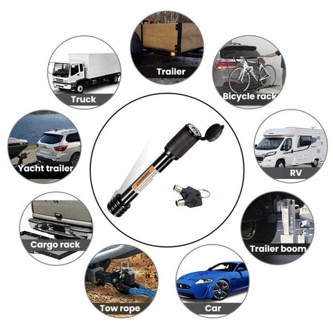 5/8 inch Car Trailer Hitch Safety Lock, 5/8 inch 11208