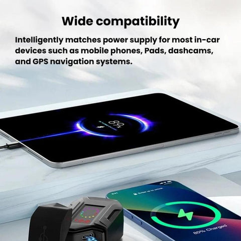 CS-2035A1 IP65 Waterproof Dustproof Motorcycle Phone Charger Retractable USB Charging Cable, CS-2035A1