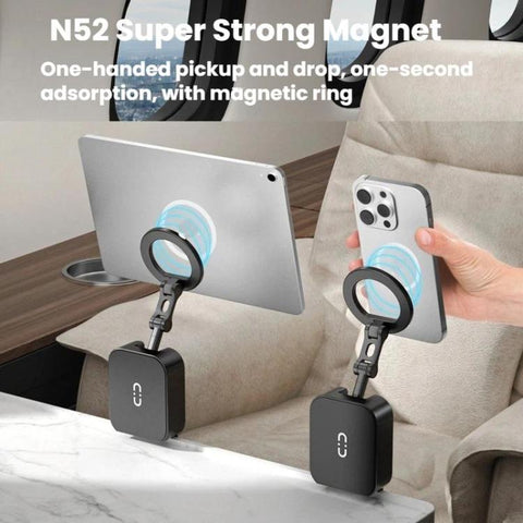 Portable Rotatable Foldable Desktop Magnetic Phone Holder