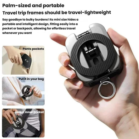 Portable Rotatable Foldable Desktop Magnetic Phone Holder