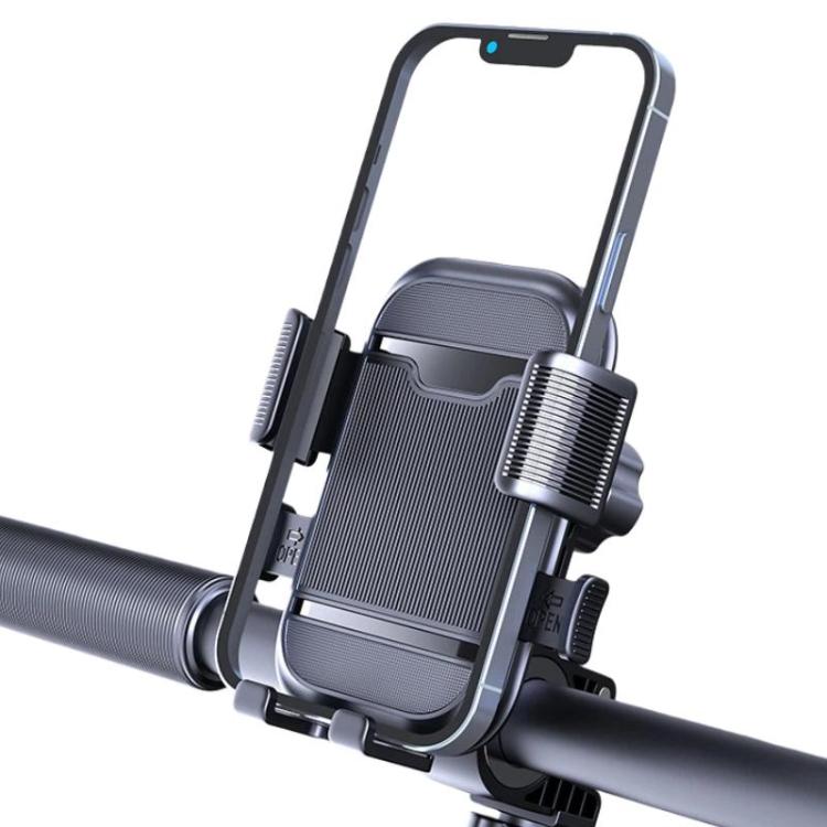 XY-106 Motorcycle Bike Shockproof Anti-Slip Phone Mount Rotatable Navigation Holder For Riders, Handbar, Rearview Mirror
