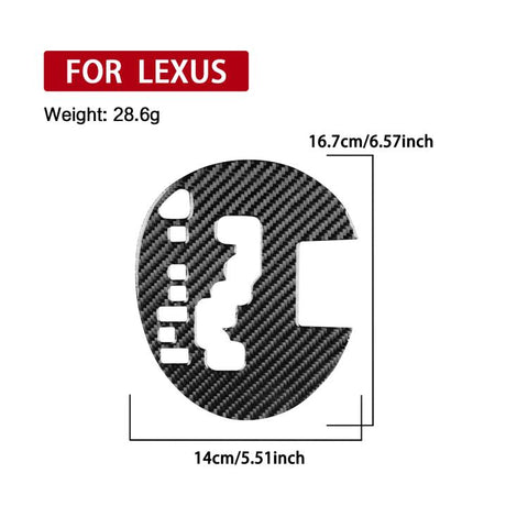 For 1999-2005 LEXUS IS300 Left-Hand Drive Gear Shift Panel Sticker, Left-Hand Drive