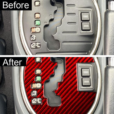 For 1999-2005 LEXUS IS300 Left-Hand Drive Gear Shift Panel Sticker, Left-Hand Drive