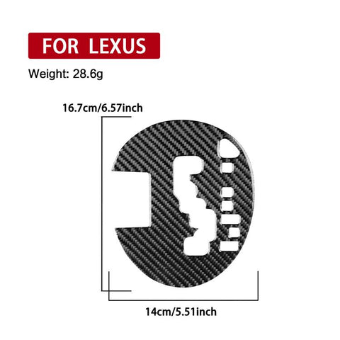 For 1999-2005 LEXUS IS300 Right-Hand Drive Gear Shift Panel Sticker, Right-Hand Drive