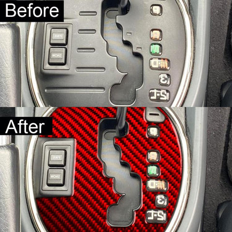 For 1999-2005 LEXUS IS300 Right-Hand Drive Gear Shift Panel Sticker, Right-Hand Drive