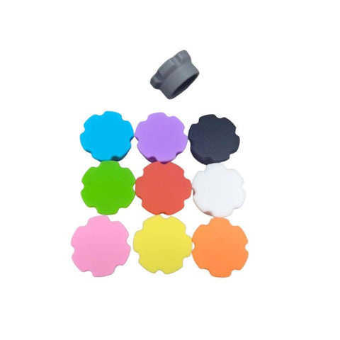 12pcs /Pack Reusable Insulin Bottle Caps Leak-Proof and Dust-Proof Replacement Covers for Diabetes Supplies, Bottle Caps