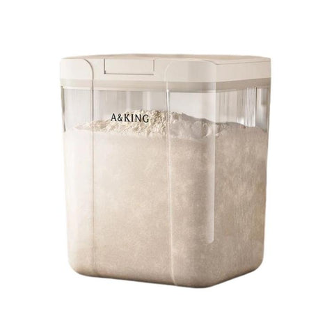 Press Flip Lid Rice Bucket For Home Kitchen Insect-Proof & Moisture-Proof Cereal Storage Container, 2.9L, 5L, 10L, 15L