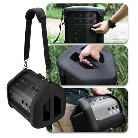 For Bose S1 Pro+ Speaker Protective EVA Carrying Case with Shoulder Strap, EVA Carrying Case