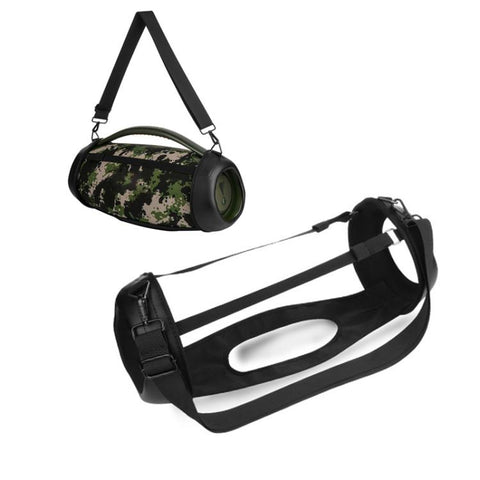 For JBL Boombox 3 Speaker Portable Carrying Sling Shoulder Strap PU Case for Easy Travel, Carrying Sling