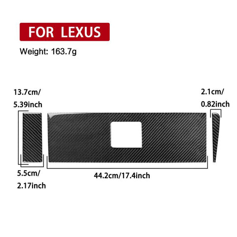 For 1999-2005 Lexus IS300 Right-Handed Drive 3pcs /Set Passenger Side Panel Stickers, Right-Handed Drive