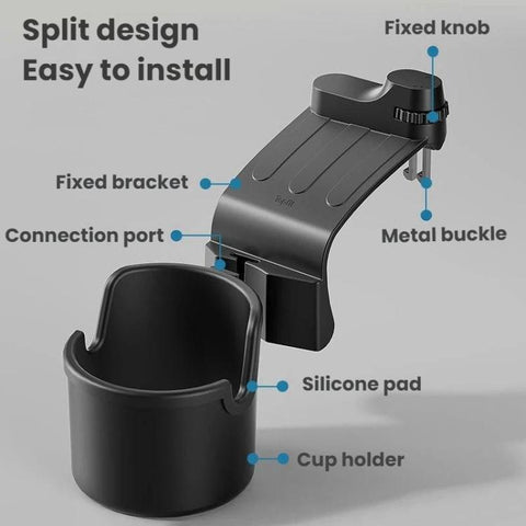 For Tesla Model 3/Y Dashboard Cup Holder Storage Box