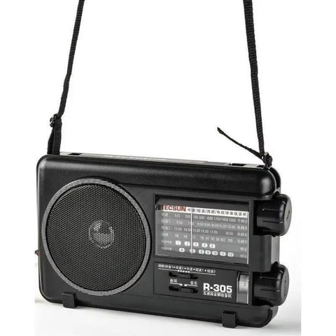 TECSUN R-305P Full-Band Radio Portable Retro Analog Dial DSP Radio, R-305P