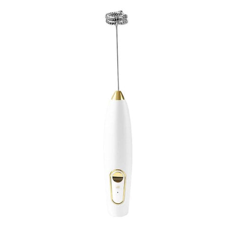 Electric Milk Frother & Coffee Mixer Wireless Handheld Mini Egg Whisk For Home