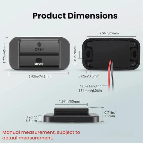 One To Three PD3.0 / QC3.0 Car Fast Charging USB Retrofit Charger