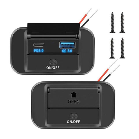 Car USB Charging Port Fast Charging PD Interface Modification