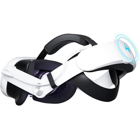 10000mAh Battery With Adjustable Replacement Headband Gaming VR Accessories, For Meta Quest 3 / 3S Q8L-3, For Meta Quest 2 Q8L, For Meta Quest 2 Q8, For Meta Quest 3 / 3S Q8-3