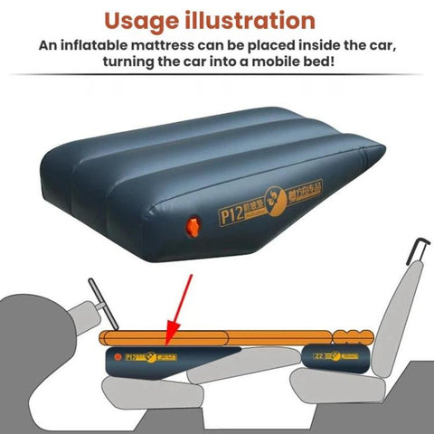MengFangZhou Car Passenger Seat Inflatable Bed, P12