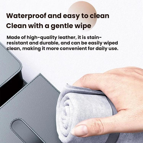 Multifunctional Tissue Box Storage Bag For Car Seats