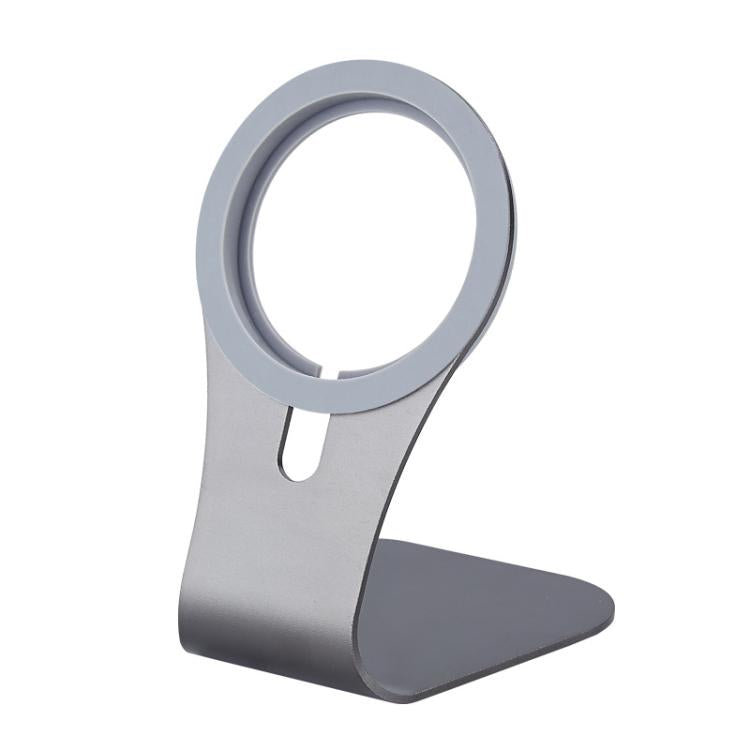 Aluminum Alloy Phone Holder Stand for Magnetic Wireless Charger Desktop Bracket