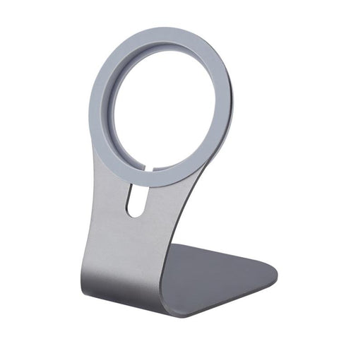 Aluminum Alloy Phone Holder Stand for Magnetic Wireless Charger Desktop Bracket