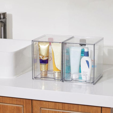 Perfume Storage Rack Desktop Dust-Proof Cosmetic Organizer, Single Tall, Wide+2 Tall+2 Small