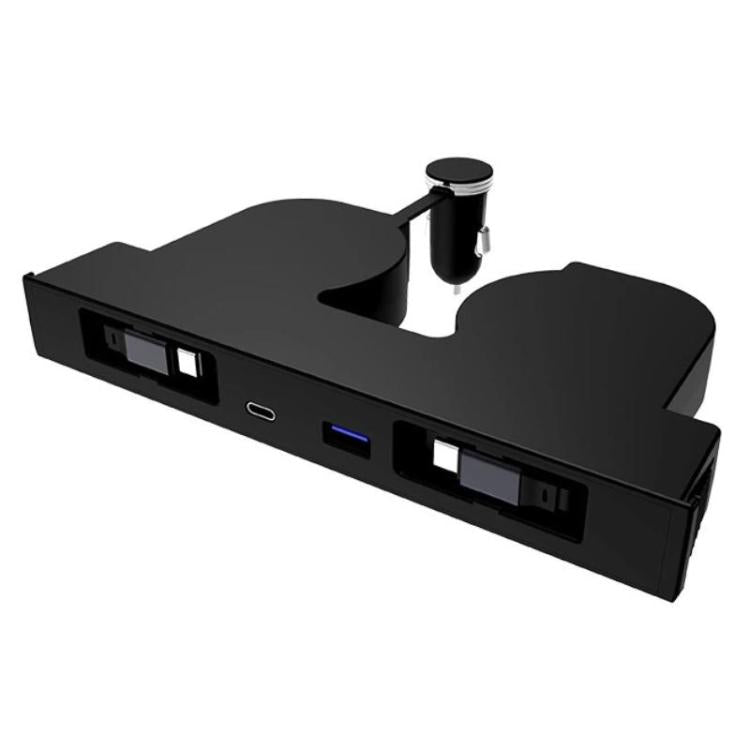 Car Central Charging Docking Station For Tesla 2025+ Model Y Juniper / 2024+ Model 3 Highland, 8 Pin+Type-C, Type-C+Type-C