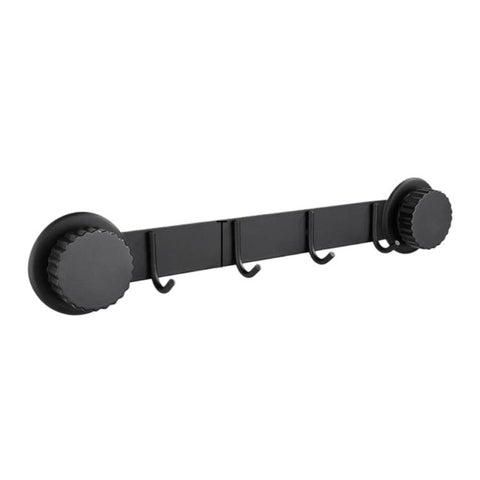 Suction Cup Hooks Stainless Steel Multi-Hook Rack For Kitchen, Bathroom, Single 4-hook Black, Single 5-hook Black, Double 6-hook Black, Double 8-hook Black, Single 4-hook Gray, Single 5-hook Gray, Double 6-hook Gray, Double 8-hook Gray                 ...