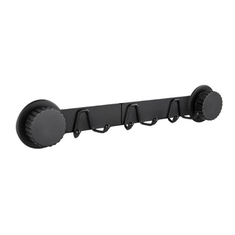 Suction Cup Hooks Stainless Steel Multi-Hook Rack For Kitchen, Bathroom, Single 4-hook Black, Single 5-hook Black, Double 6-hook Black, Double 8-hook Black, Single 4-hook Gray, Single 5-hook Gray, Double 6-hook Gray, Double 8-hook Gray                 ...