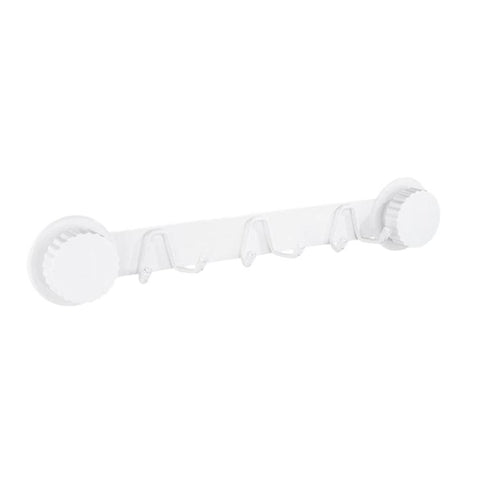 Suction Cup Hooks Stainless Steel Multi-Hook Rack For Kitchen, Bathroom, Single 4-hook Black, Single 5-hook Black, Double 6-hook Black, Double 8-hook Black, Single 4-hook Gray, Single 5-hook Gray, Double 6-hook Gray, Double 8-hook Gray                 ...