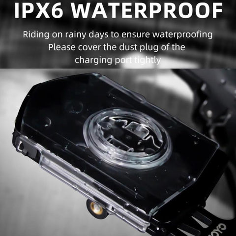 Night Cycling Light Daytime Warning Light Road Bike Flashing Light With Integrated Computer Mount, RVL01