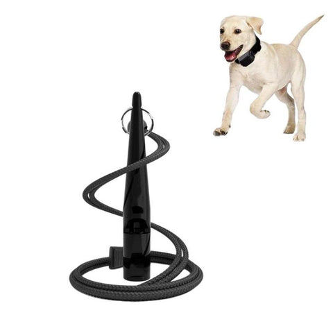 Ultrasonic Dog Training Whistle With Lanyard Pet Obedience Training Tool