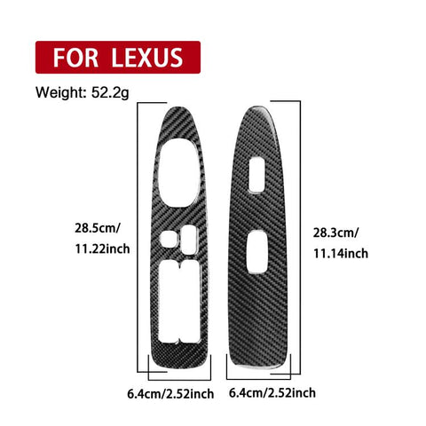 For 1999-2005 Lexus IS300 4pcs /Set Front And Rear Door Lift Panels Sticker