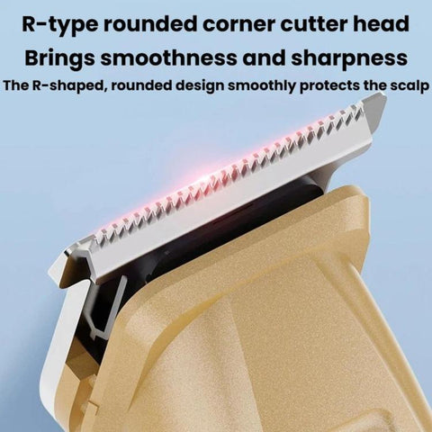 YJ-101 6 In 1 Multifunctional Digital Display Electric Hair Clipper IPX6 Waterproof Nose & Armpit Hair Trimmer