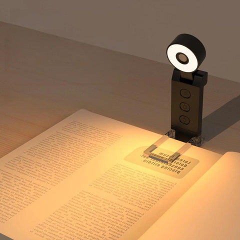Mini USB Portable Bookmark Lamp Clip-on LED Ambient Light