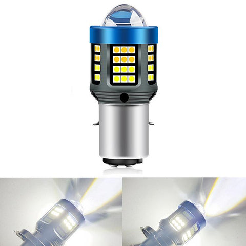 Motorcycle LED High-brightness Lens Headlight, H4, BA20D, P15D