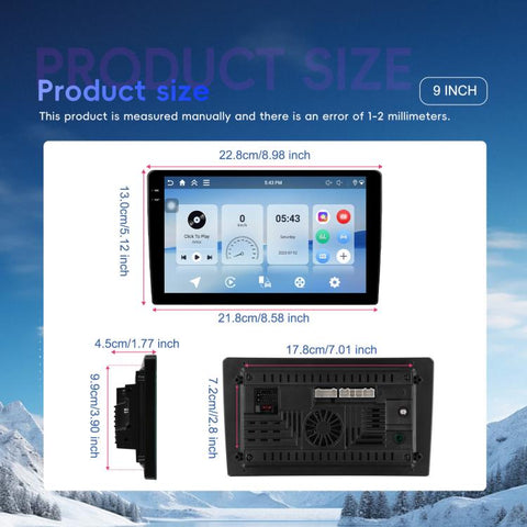 For Honda Civic US Left Hand Drive Android Car Central Control Screen Navigation Bluetooth Player, 4-Core 2GB + 64GB, 4-Core 4GB + 64GB, 4-Core 4GB + 128GB, 8-Core 4GB + 64GB, 8-Core 6GB + 128GB