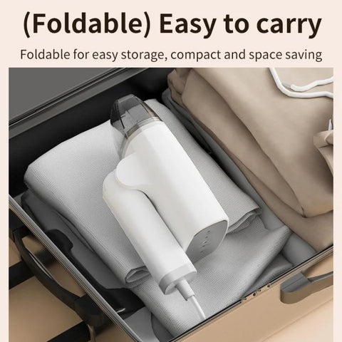 Home Use Compact Handheld Garment Steamer Foldable Steam Iron, EU Plug, US Plug