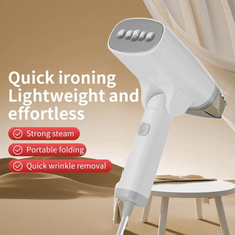 Home Use Compact Handheld Garment Steamer Foldable Steam Iron, EU Plug, US Plug