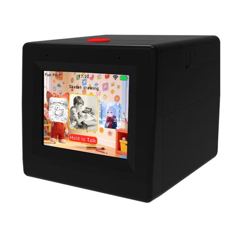 Q15 AI Mini Wireless Thermal Printer with 3.5-inch Screen & Voice-to-Image Function