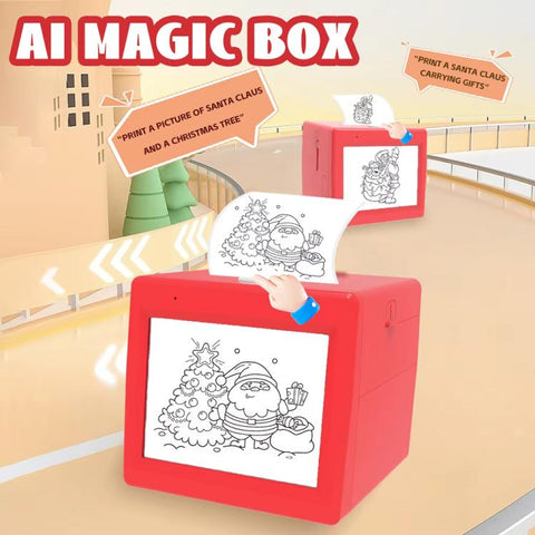 Q15 AI Mini Wireless Thermal Printer with 3.5-inch Screen & Voice-to-Image Function