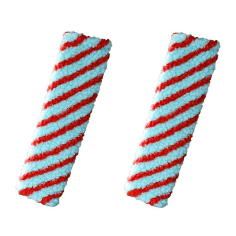 2pcs Car Seatbelt Lamb Wool Shoulder Pad Decoration