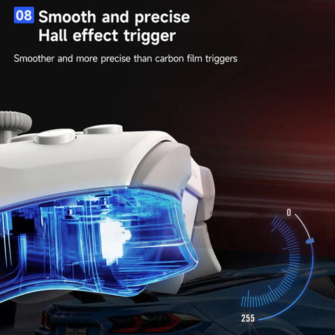YAHBOOM Tri-Mode ROS Robot Controller Wireless Gamepad for Jetson, Raspberry Pi, Switch, PC