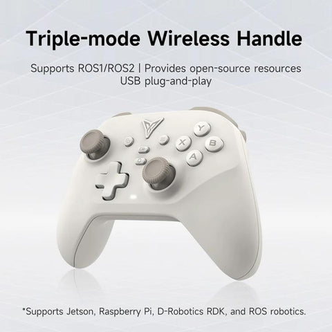 YAHBOOM Tri-Mode ROS Robot Controller Wireless Gamepad for Jetson, Raspberry Pi, Switch, PC