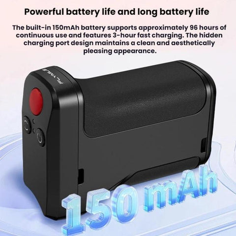 For DJI Osmo Action 5 Pro / 6 Flymile Bluetooth Street Photography Handle Magnetic Quick-Release Base